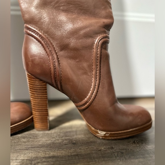 Michael kors boots leather upper leather outsole size 6 - Picture 8 of 8